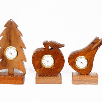 26.  Wooden Table Clock