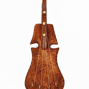 43.  Wooden Guitar showpiece