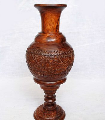 42. Wooden ewer